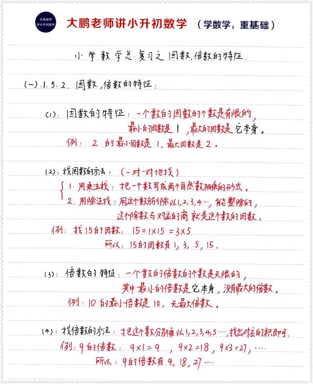 什么叫合数?最小的合数是多少，最小的合数是几（小升初数学总复习第五个基础模块）