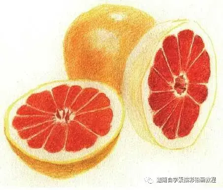 橙子怎么画简单又好看，绘画系列之教你如何画简易橙子（彩铅水果教程：好画易学的橙子）