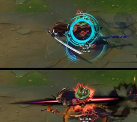 有“大神”称亚索的黑夜使者操作手感比真实伤害强100倍，你认可吗，有“大神”称亚索的黑夜使者操作手感比真实伤害强100倍（英雄联盟亚索个黑夜使者皮肤对比真实伤害）