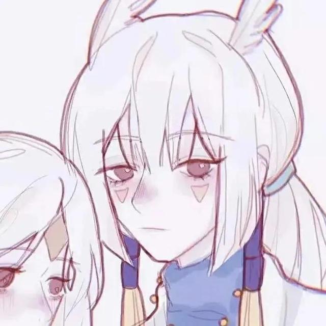 光遇.情头.郡主and高马尾，微信头像，光遇.情头.郡主and高马尾（稀有物种）画师 一碗柳褚 /因光而遇/（光遇cp向情侣头像‖“陷落美好）