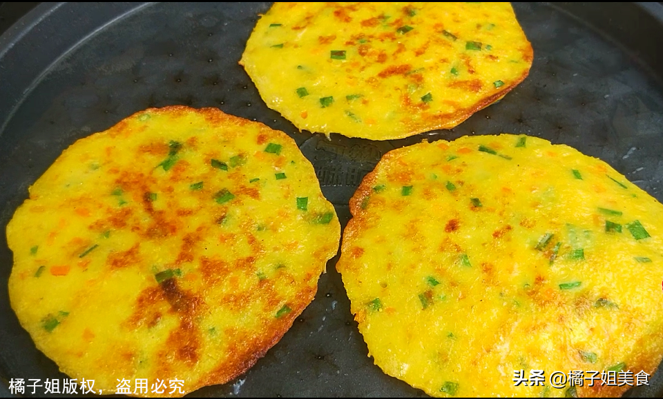 圖片[7]-【黃金玉米香餅】做法步驟圖 營養十足 小孩子超喜歡吃-起舞食譜網