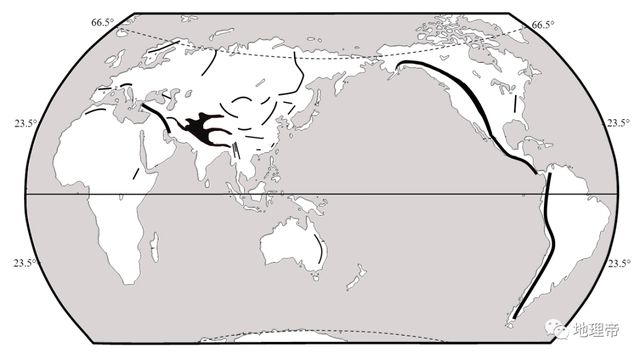 七大洲八大洋地图，世界基础地理高清地图