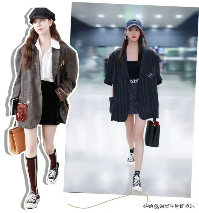 麻豆网官网萧萧麻豆网，2020春季最时尚穿搭“平底+裙”