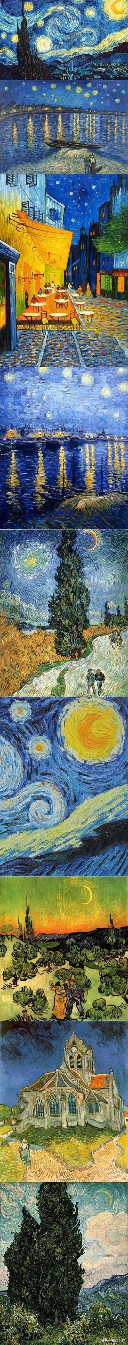 梵高的画是炒作出来的吗，梵高的画是被炒起来的（他把自己心画进了画）