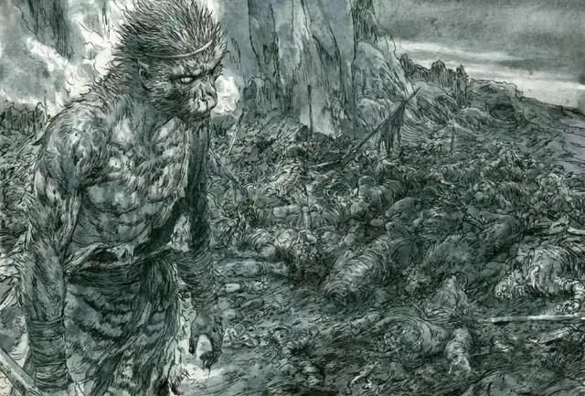 西游记狮驼岭真正的样子，这才是真正的狮驼岭，尸山血海