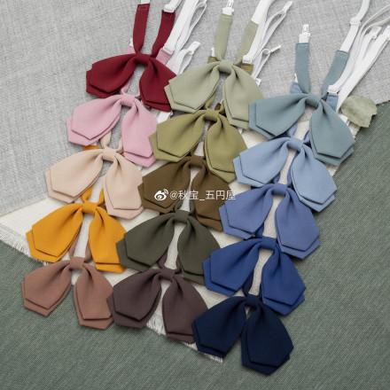 jk领结怎么戴，jk领结上的线要拆吗（jk制服搭配的领结）