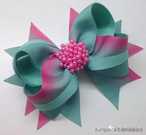 手工发夹制作教程，如何制作手工发夹（DIY手工制作）