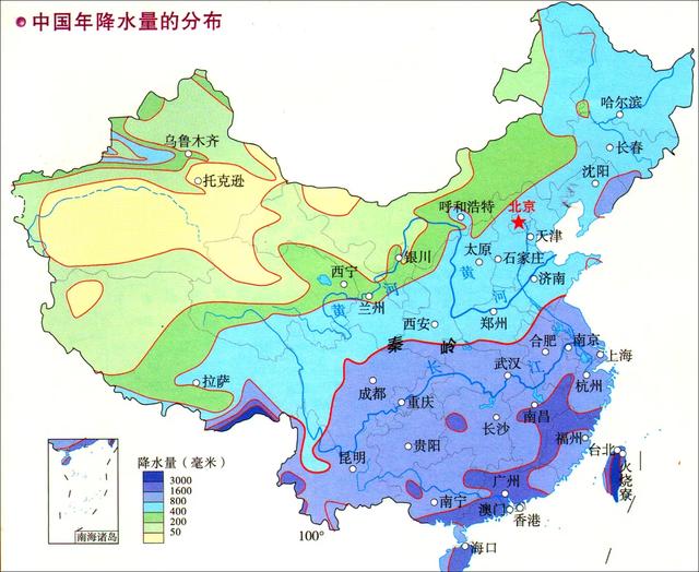 中国七大地理分区，中国七大地理分区是什么（图解中国36条地理分界线）