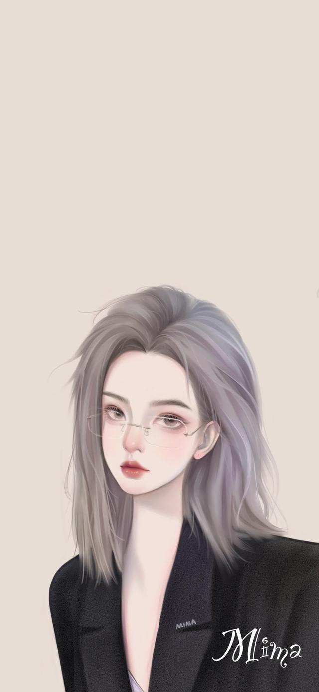 手绘女头/太阳依旧会升起，微信头像，手绘女头/太阳依旧会升起，哪怕照亮的只是废墟.（超好看的手绘头像壁纸）