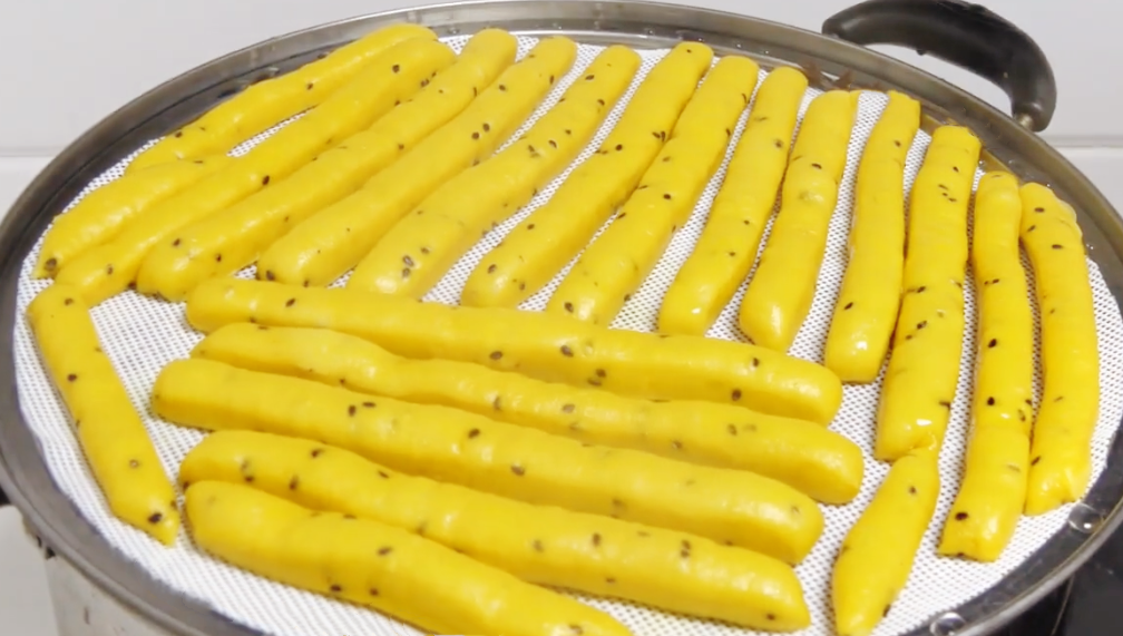 图片[6]-【南瓜芝麻条】做法步骤图 好吃不上火 孩子爱吃-起舞食谱网