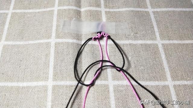 桃花手链编法教程，桃花手链编法教程全过程（桃花手链编绳图解教程）