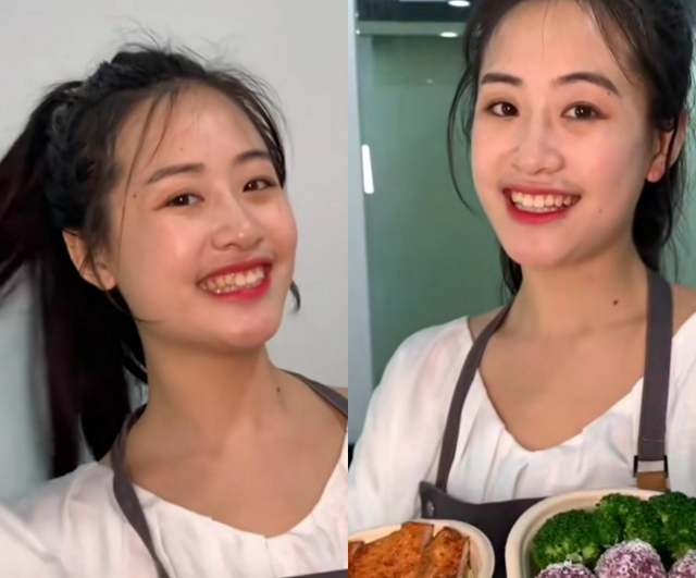 干点餐是什么，南京22岁高颜值美女做轻食