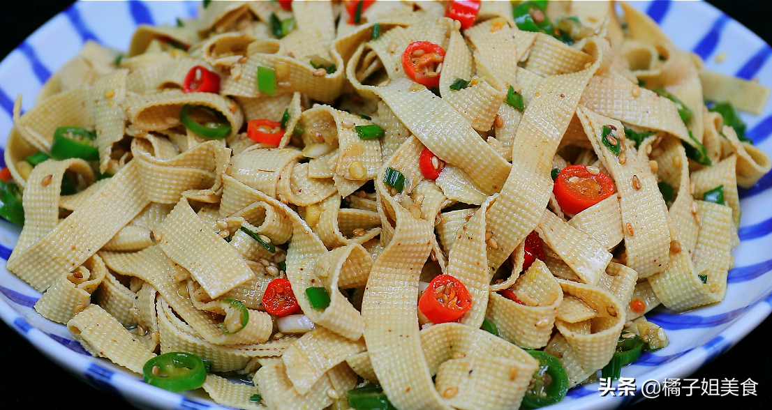 圖片[5]-【涼拌豆腐皮】做法步驟圖 香辣過癮 比吃肉還過癮-起舞食譜網(wǎng)