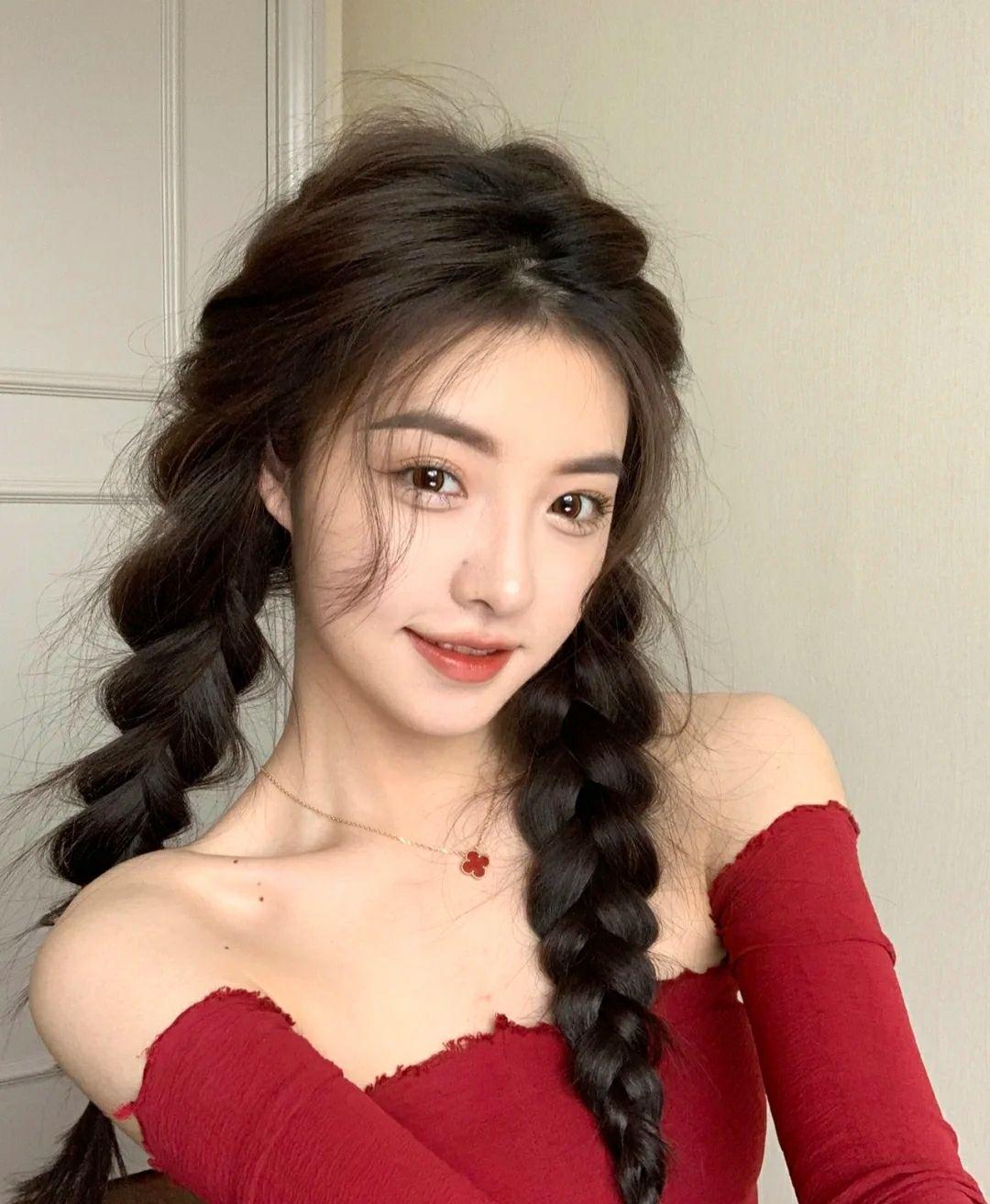 五股麻花辫的编法图解,五股麻花辫一步一步教