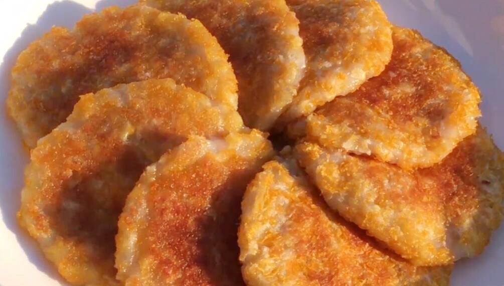 【蘋果糯米餅】做法步驟圖 酸甜可口外酥里糯 小孩特愛吃-起舞食譜網(wǎng)