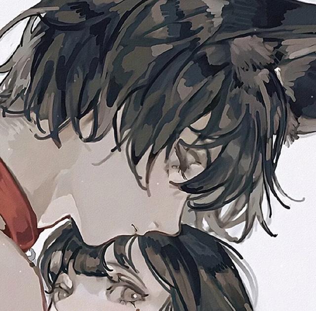 超甜的动漫情头，微信头像，超甜的动漫情头（情侣头像：可爱动漫情头图片）