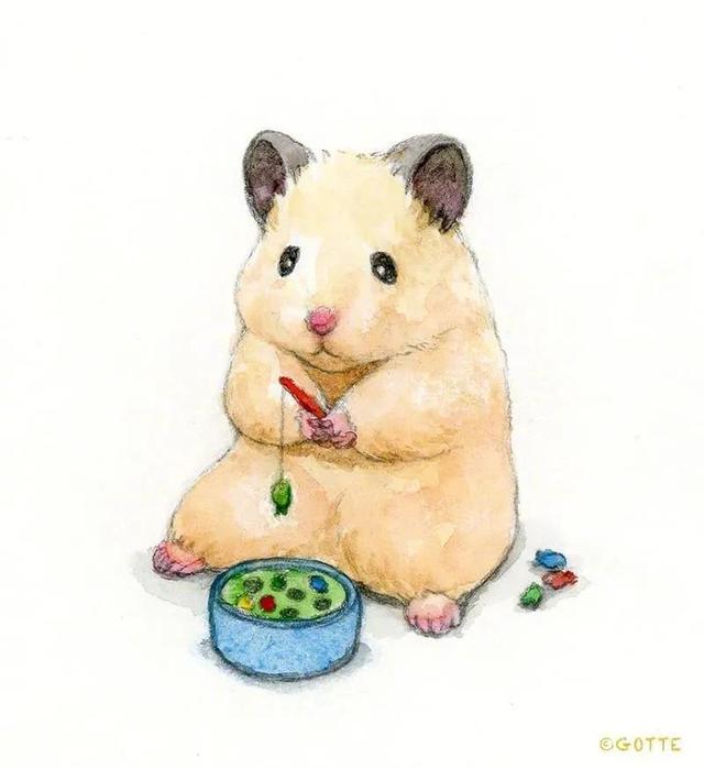 林弦：卡哇伊可爱仓鼠头像微信，林弦：卡哇伊可爱仓鼠头像（可爱的小仓鼠头像 ​​​）