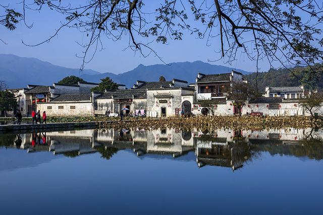 黄山宏村古徽州，安徽旅游-皖南古村落-宏村