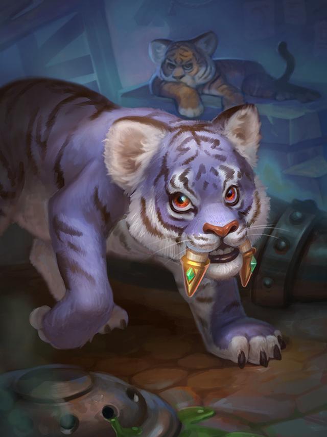 诸神之怒最后出的怪是什么，诸神之战里面的神怪（虎年初一聊聊炉石里的老虎形象）