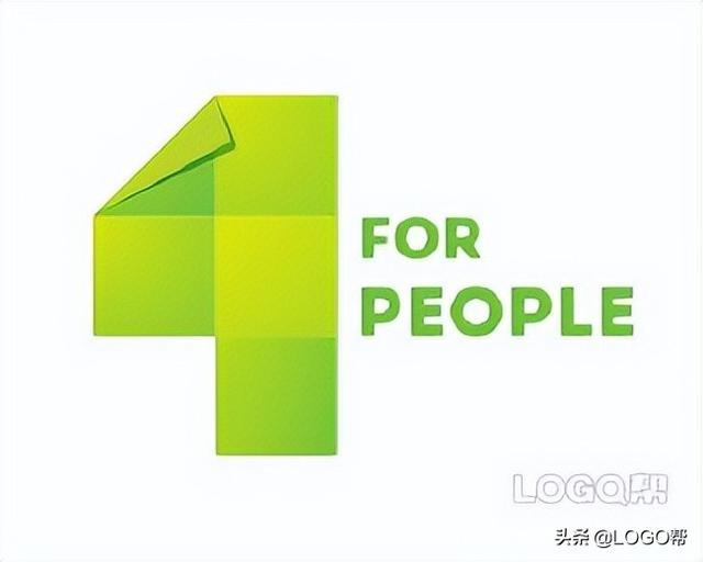 数字4在田字格的正确写法，数字3在田字格的正确写法（近百张数字“4”主题LOGO设计）