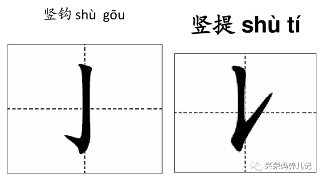 横撇弯钩怎么写，横折弯钩怎么写法（千万要给孩子认真普及笔画）
