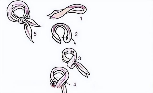 丝巾的各种围法，丝巾的各种围法视频（女士丝巾的九种系法）