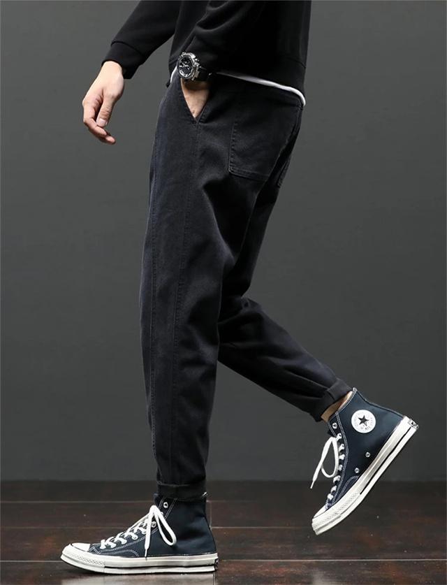 那么高帮鞋和九分牛仔裤是显高显瘦的最佳组合搭配