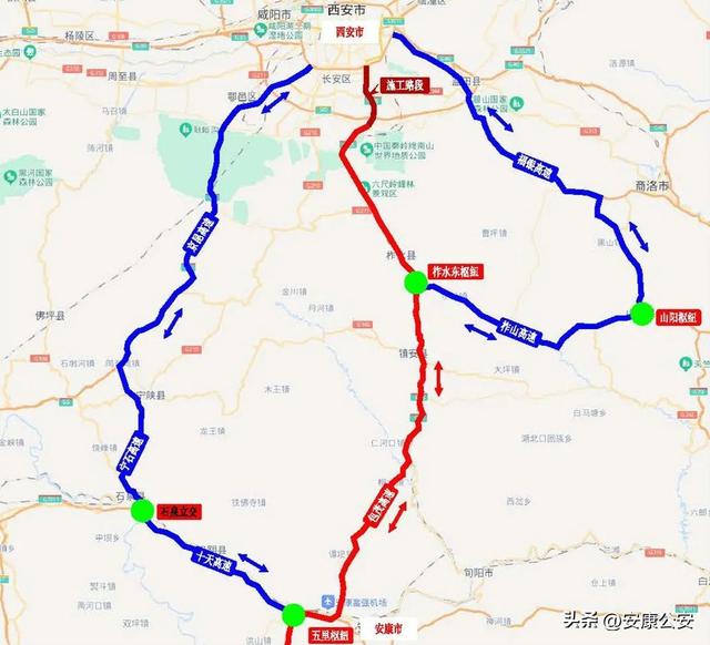 包茂高速实时路况，包茂高速西延段实时交通状况（包茂高速部分路段交通管制）