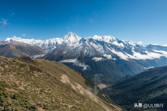 海螺沟看贡嘎山的最佳位置，贡嘎雪山十六大观景平台