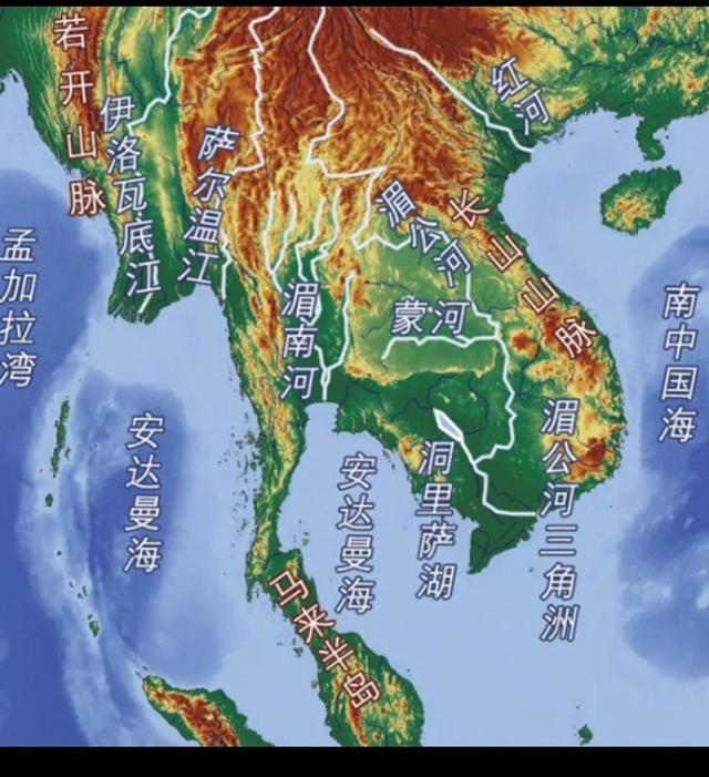 湄公河在哪里，越柬共同拥有湄公河平原