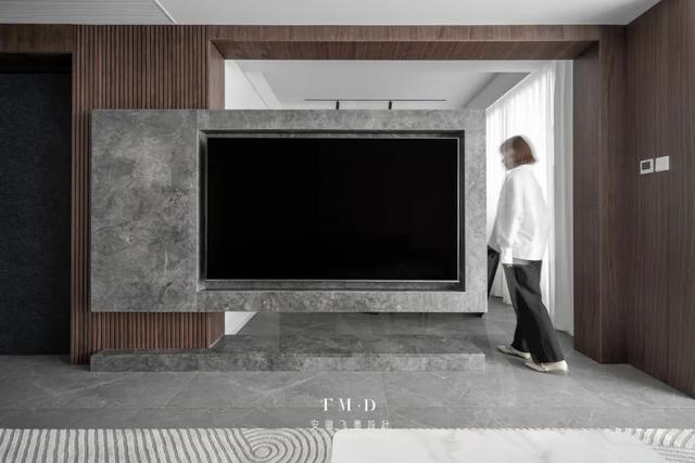 电视机背景墙设计，电视背景墙壁纸图片（别只会在背景墙上挂个电视机）