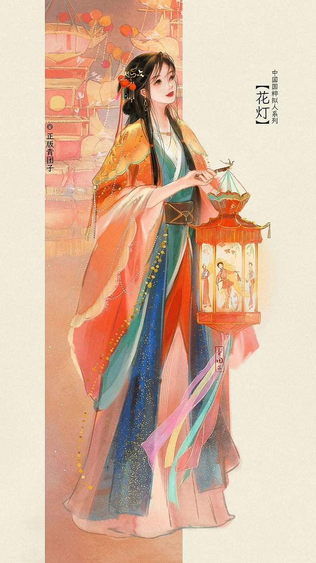 古风画手绘简单，古风简笔画怎么画（18张古风的国粹拟人合集）