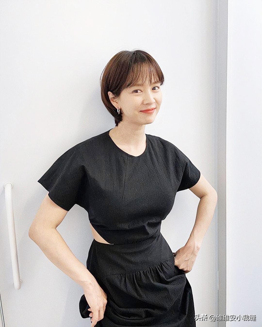 宋智孝的短发好显气质!41岁凭发型又登上热搜,时尚减龄好显嫩