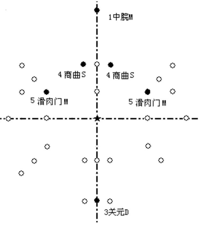 针灸减肥腹部八针法图片，什么是腹部针炙减肥（腹针疗法及常用腹针处方介绍）