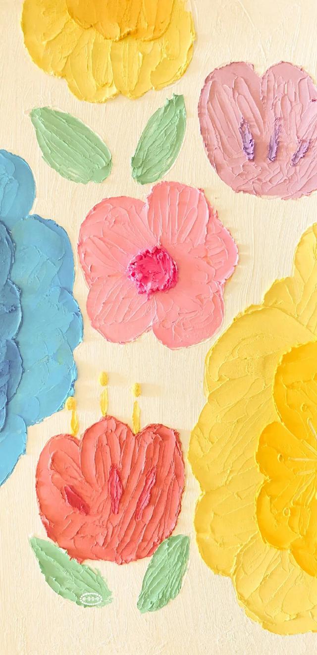 好好看的油彩画  背景图，画一幅油彩画（原图壁纸，高清油彩画）