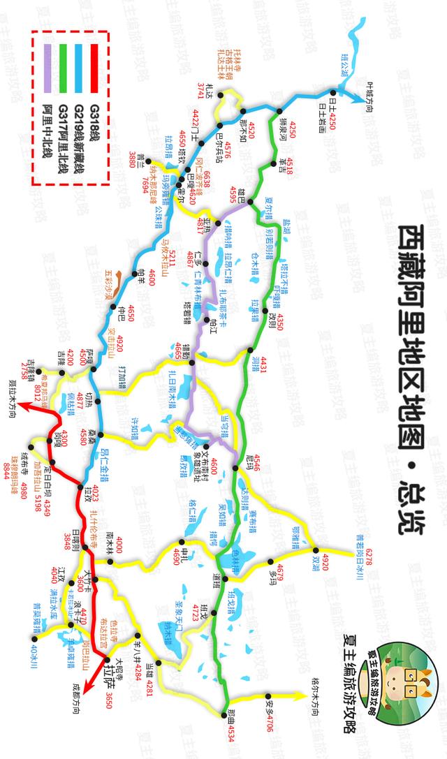 自驾游旅游攻略，自驾游5大经典路线（37条黄金旅游线路图）