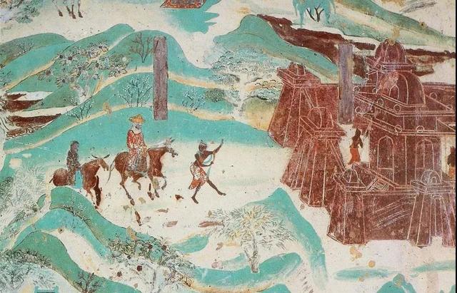 敦煌壁画图片大全，敦煌飞天壁画高清图（敦煌壁画对于中国画坛的影响）