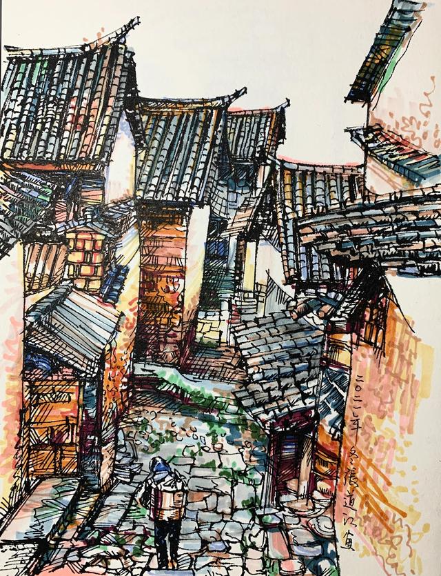 马克笔干了怎么办，马克笔干了怎么擦掉（如何快速上手马克笔淡彩速写）