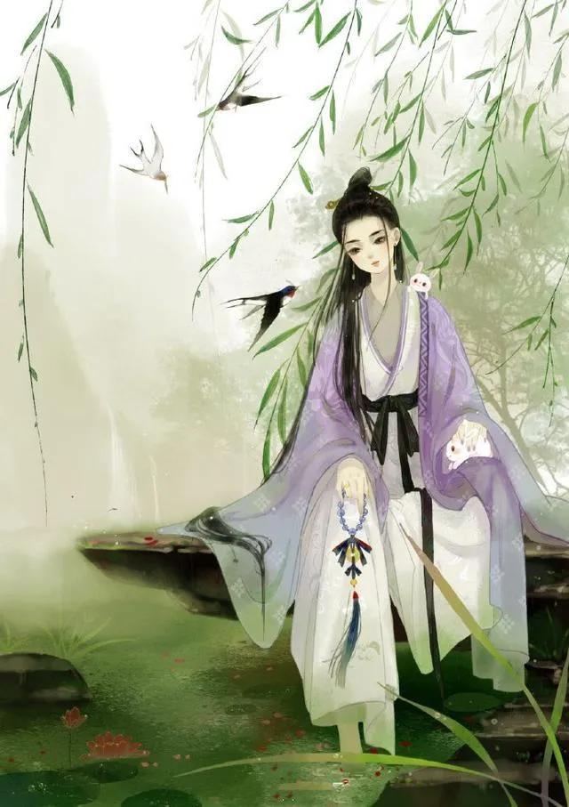 如何画古风美女，怎样绘画古代美女（看一眼就想收藏的古风手绘）