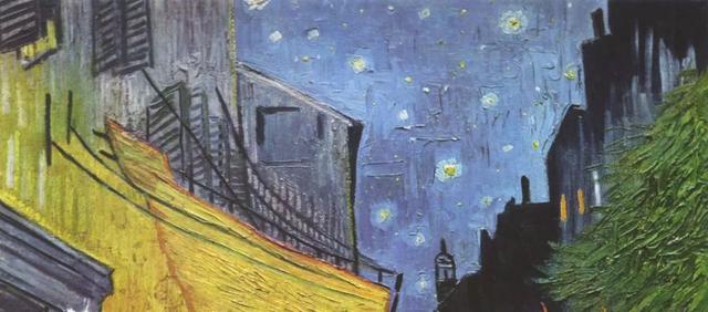 罗纳河上的星夜，罗纳河上的星夜作品详细赏析（梵高《星夜露天咖啡馆》背后的10个冷知识）