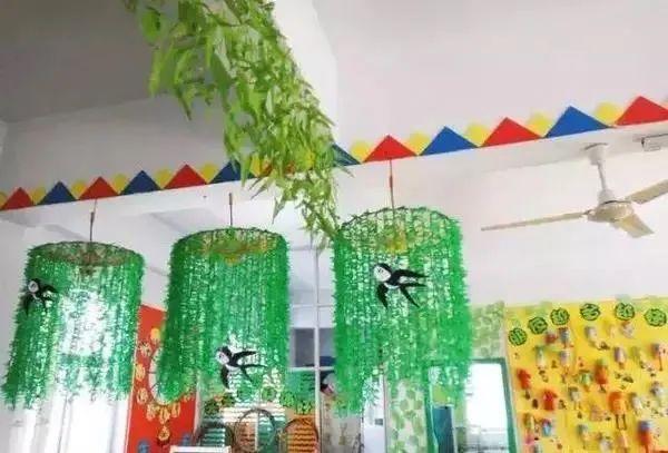 幼儿园环创主题墙图片，简单上档次幼儿园环创（春天你好丨幼儿园春季主题环创系列）