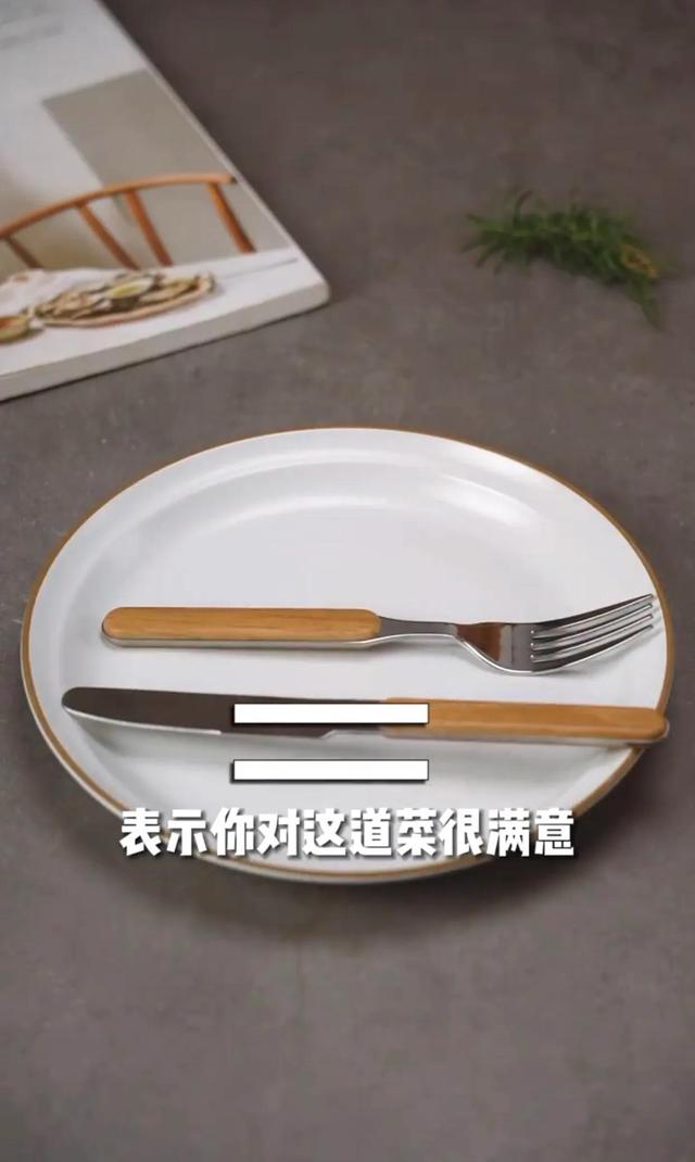 西餐礼仪刀叉用法，西餐礼仪刀叉（如果看见餐桌上有人这样做）
