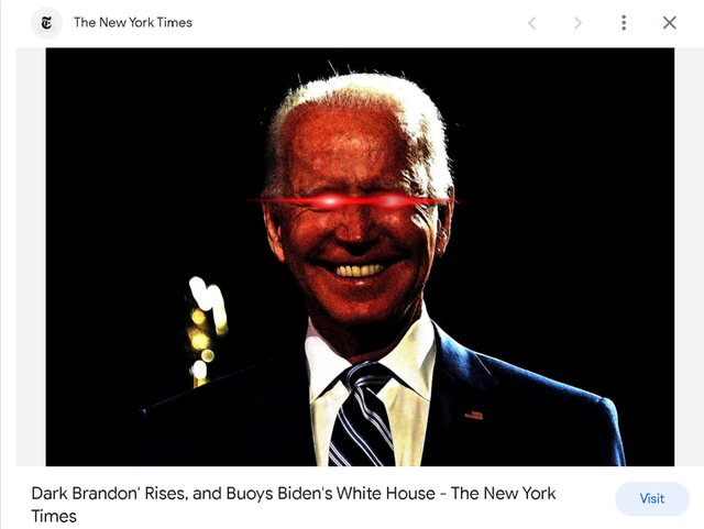 maga是什么梗，拜登“黑化”了！