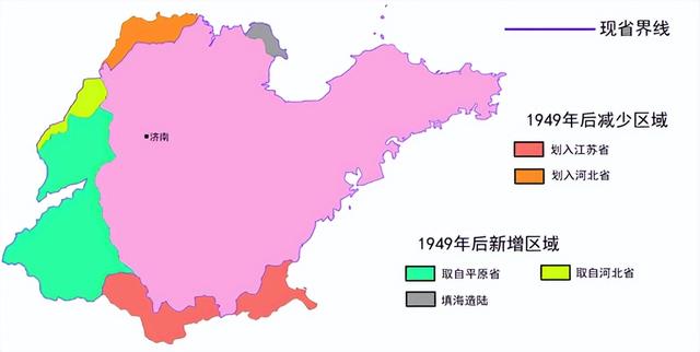 中国七大区怎么划分的，中国地区划分图（建国后各省区划增减图）