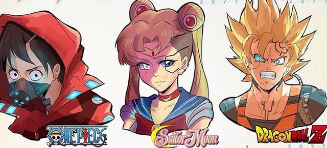 动漫人物，动漫人物头像男（这些热血动漫中的角色大变样图片）