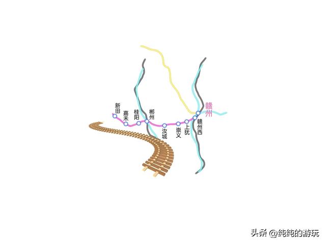 鹰潭抚州高铁规划，江西省13条规划中铁路的线路走向
