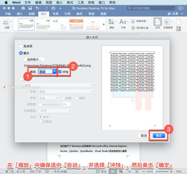 Microsoft Word 教程，如何在 Word 中插入水印？