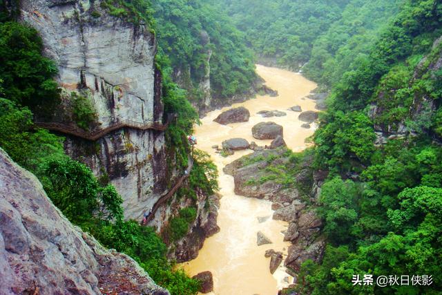 白水洋攻略，白水洋怎么玩（更有8万平米天然浅水广场）