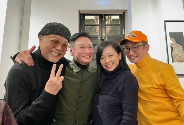 陶大宇的年轻变化，欧阳震华邓萃雯吴启华聚会