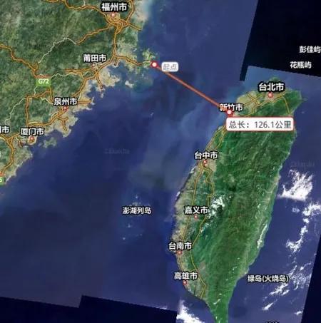 台湾离大陆最近距离多少公里，台湾海峡宽度多少公里（大胆预测统一台湾时间）